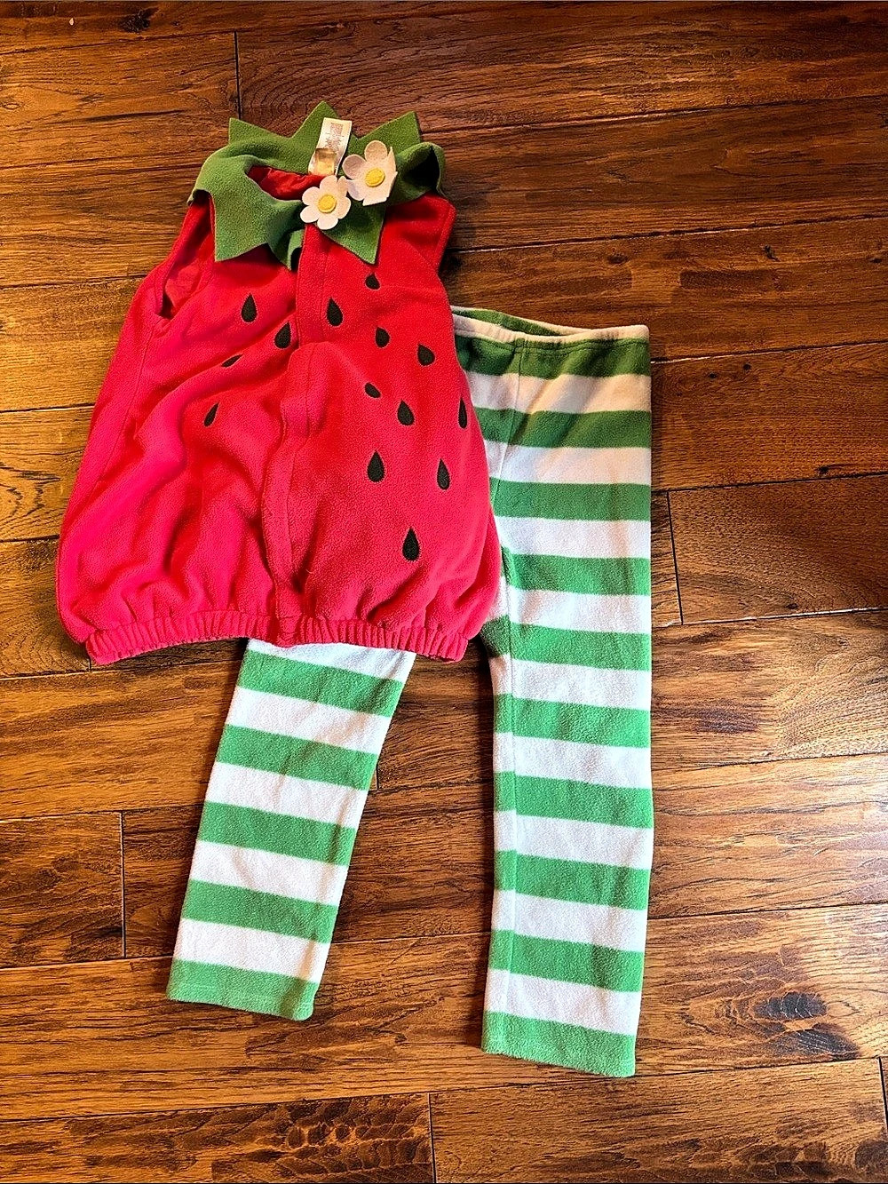 Old Navy Strawberry Costume Matching Set Girls 4T-5T